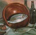 1923_15_Still Life_ Fish with Red Bowl, 1923-24